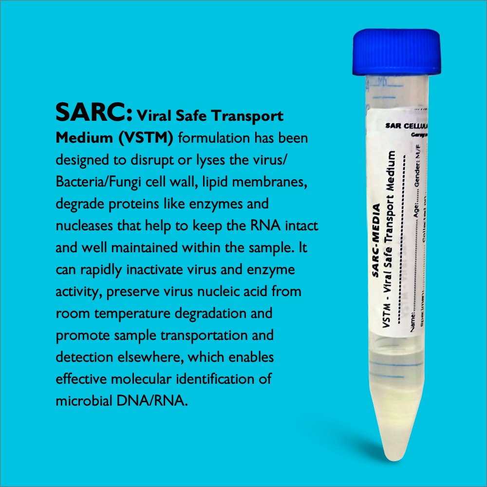 Viral safe transport medium (VSTM)